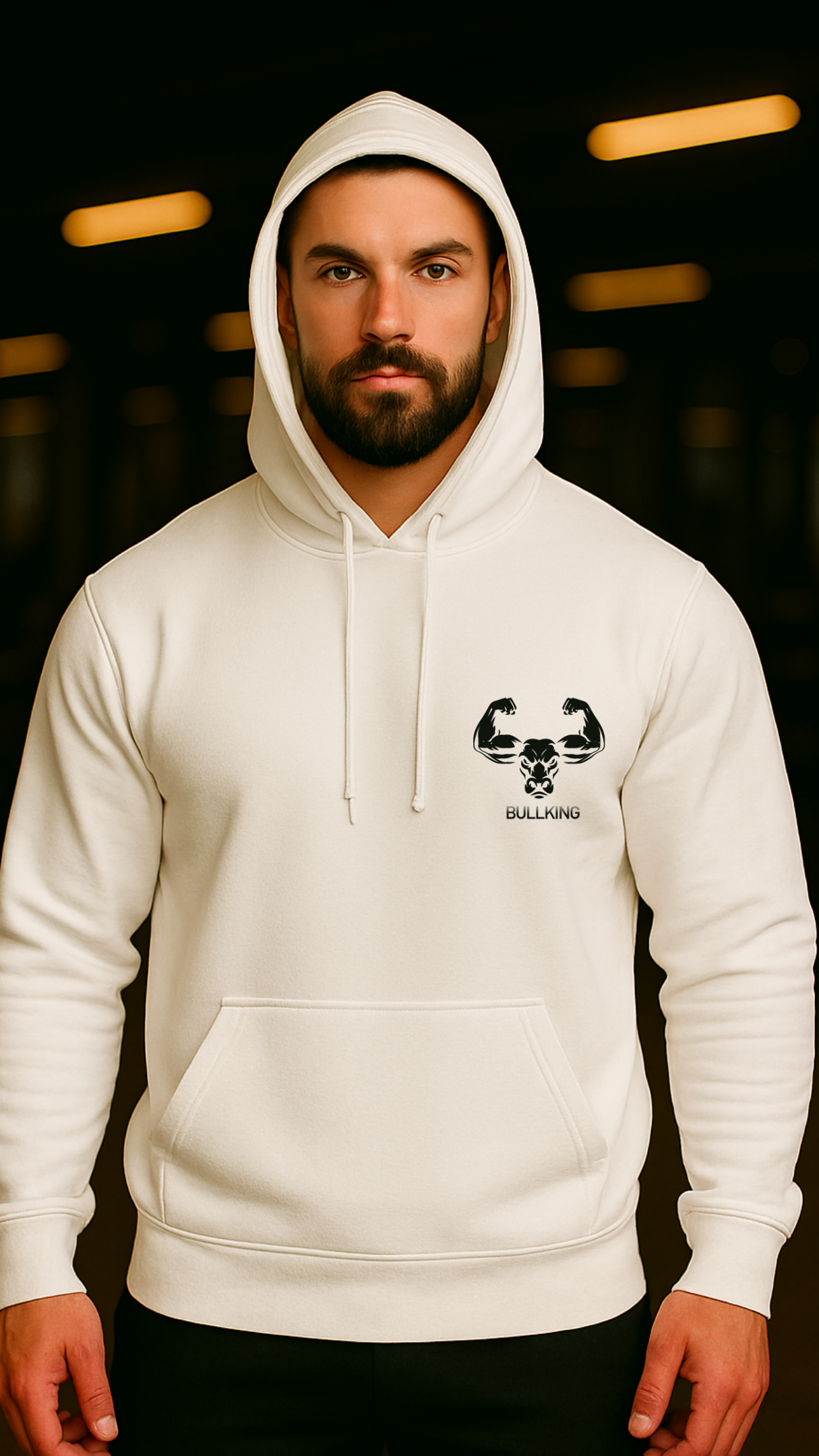 BULLKING Premium Gym Hoodie – Signature Fit