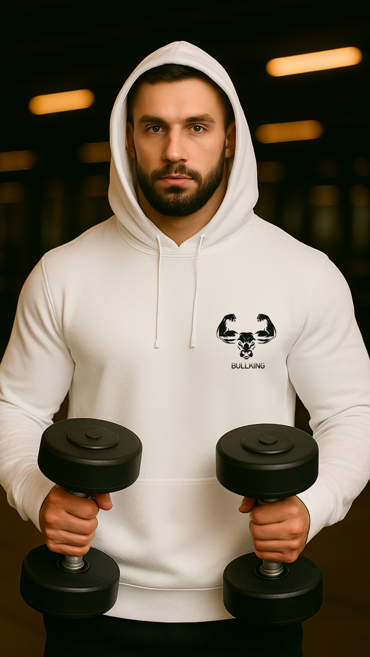 BULLKING Premium Gym Hoodie – Signature Fit
