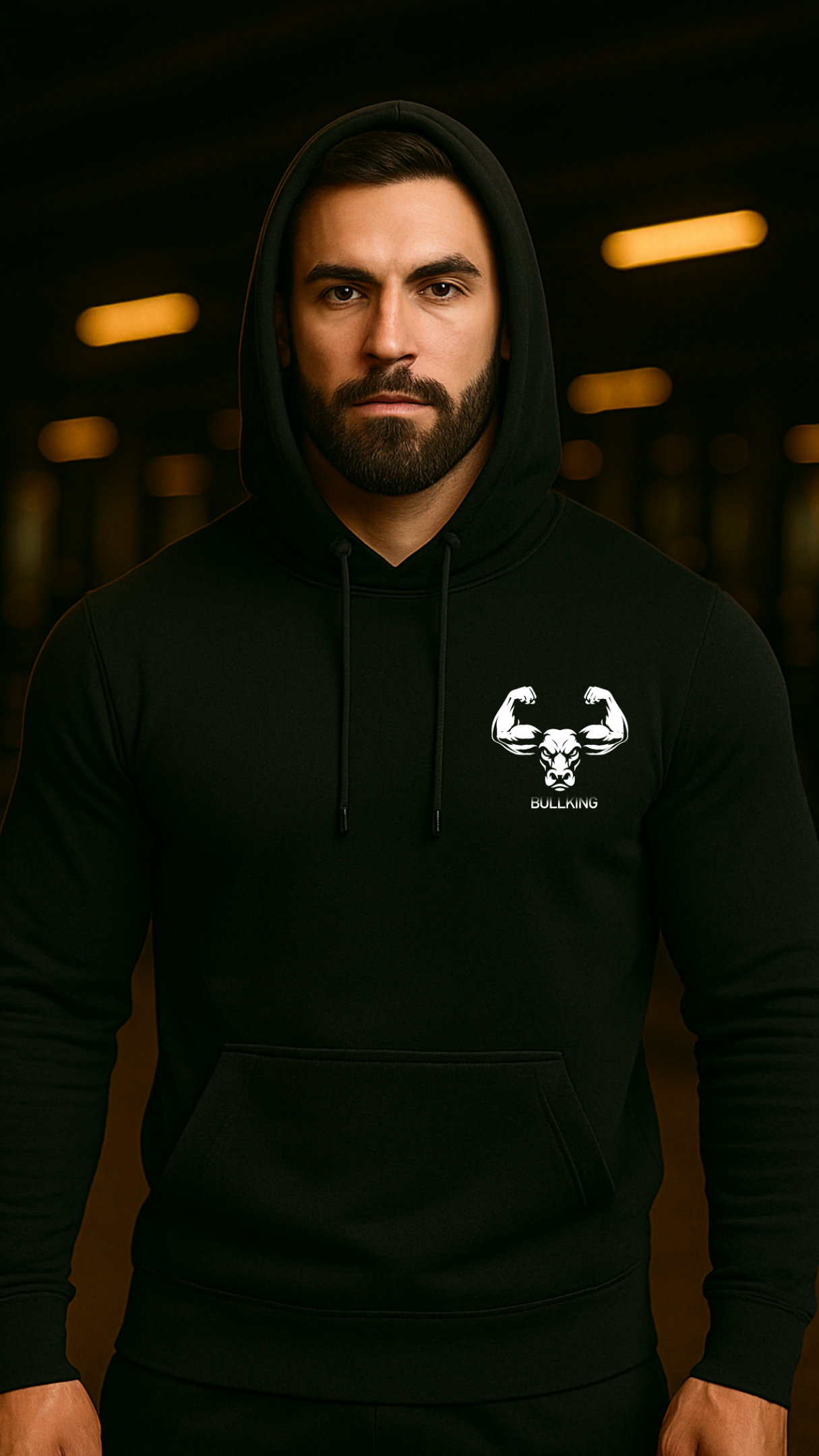BULLKING Premium Gym Hoodie – Signature Fit