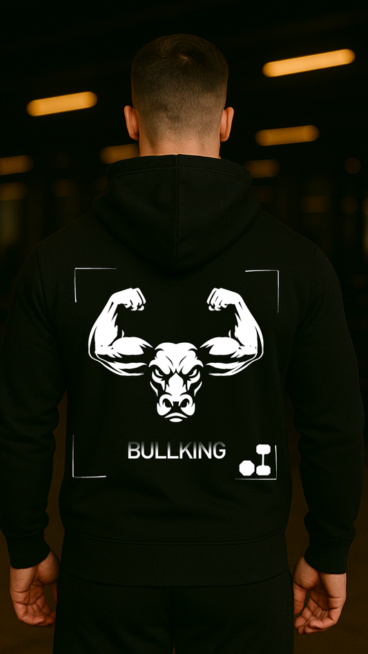 BULLKING Premium Gym Hoodie – Signature Fit